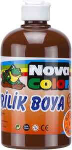 NOVA COLOR - NOVA COLOR AKRİLİK BOYA 500 ml KAHVE NC-387