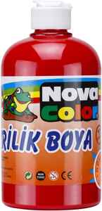 NOVA COLOR - NOVA COLOR AKRİLİK BOYA 500 ml KIRMIZI NC-382