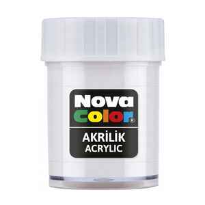 NOVA COLOR - NOVA COLOR AKRİLİK BOYA BEYAZ ŞİŞE NC-173