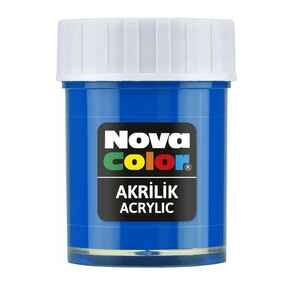 NOVA COLOR - NOVA COLOR AKRİLİK BOYA MAVİ ŞİŞE NC-171