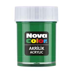 NOVA COLOR - NOVA COLOR AKRİLİK BOYA YEŞİL ŞİŞE NC-172