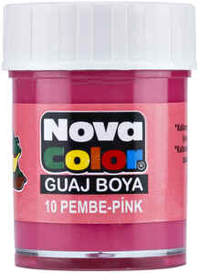 NOVA COLOR - NOVA COLOR GUAJ BOYA PEMBE ŞİŞE NC-112