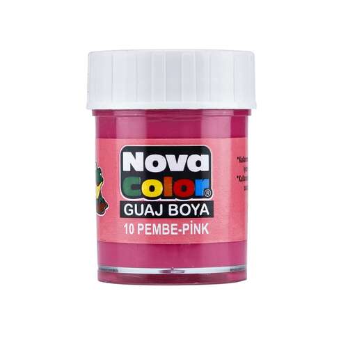 NOVA COLOR GUAJ BOYA PEMBE ŞİŞE NC-112