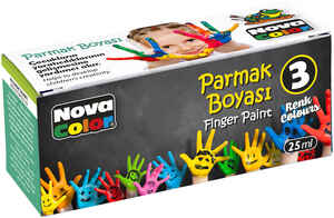 NOVA COLOR - NOVA COLOR PARMAK BOYASI 3 RENK NC-137