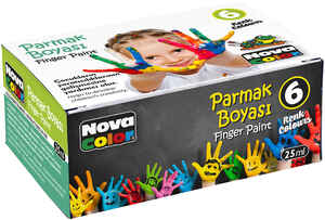 NOVA COLOR - NOVA COLOR PARMAK BOYASI 6 RENK NC-138