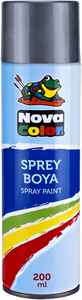 NOVA COLOR - NOVA COLOR SPREY BOYA GRİ NC-810