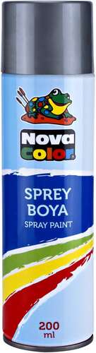 NOVA COLOR SPREY BOYA GRİ NC-810