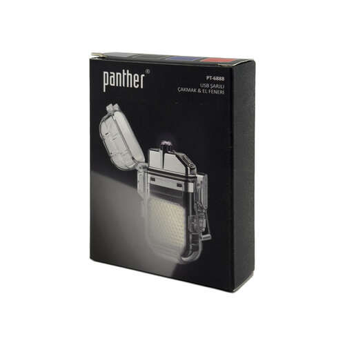 PANTHER PT-6888 USB ŞARJLI ÇAKMAK-FENER