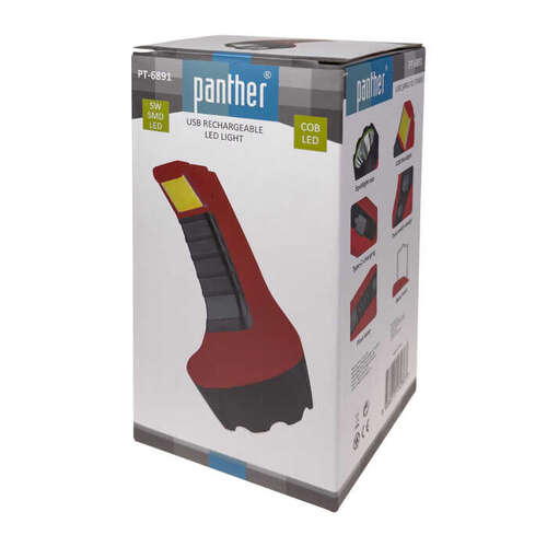 PANTHER PT-6891 USB ŞARJLI EL FENERİ