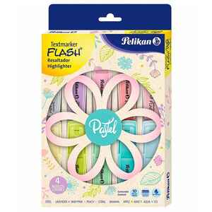 PELIKAN - PELİKAN 10 LU PASTEL FOSFORLU KALEM PL6007