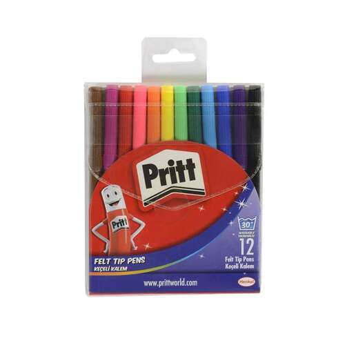 Pritt 12 Renk Keçeli Kalem 1687976