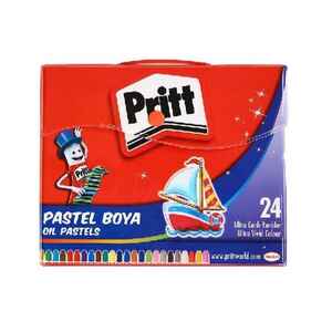 PRITT - PRİTT 24 RENK ÇANTALI PASTEL 1048064