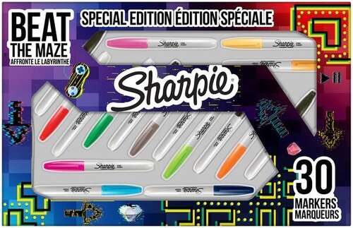 SHARPIE 30 LU FINE PERMANENT MARKÖR LABİRENT 2180836