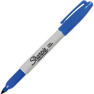 SHARPIE - SHARPIE FINE PERMANENT MARKER KALEM MAVİ 1741833