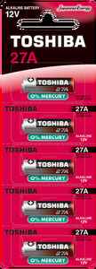 Toshiba - Toshiba 27A Bp Alkalin Pil 5'li