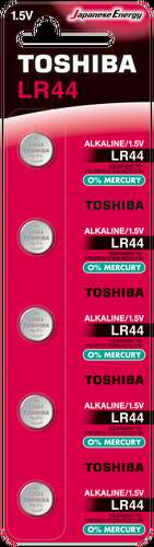 TOSHIBA LR44 ALKALİN PİL 5Lİ