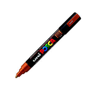 UNI-BALL - UNİ-BALL PC-5M-POSCA SU BAZLI MARKER BRONZ 1.8