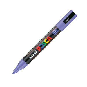 UNI-BALL - UNİ-BALL PC-5M-POSCA SU BAZLI MARKER LİLA 1.8