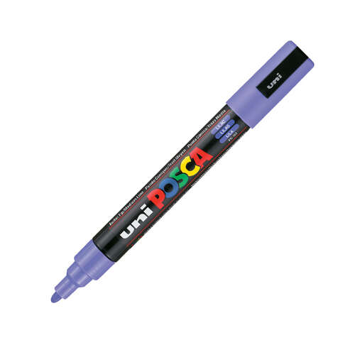 UNİ-BALL PC-5M-POSCA SU BAZLI MARKER LİLA 1.8