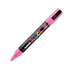 UNI-BALL - UNİ-BALL PC-5M-POSCA SU BAZLI MARKER PEMBE 1.8