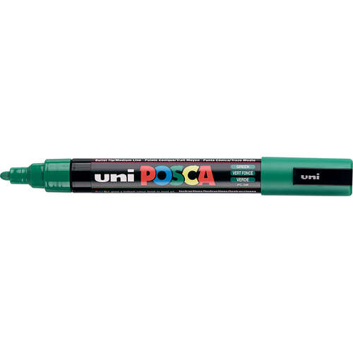 UNİ-BALL PC-5M-POSCA SU BAZLI MARKER YEŞİL 1.8